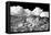 Texas Canyon Rocks BW-Douglas Taylor-Framed Stretched Canvas