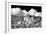 Texas Canyon Rocks BW-Douglas Taylor-Framed Photo