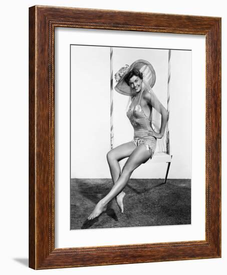 Texas Carnival, Esther Williams, 1951-null-Framed Photo