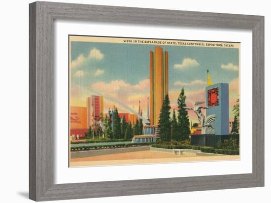 Texas Centennial Exposition, Dallas-null-Framed Art Print