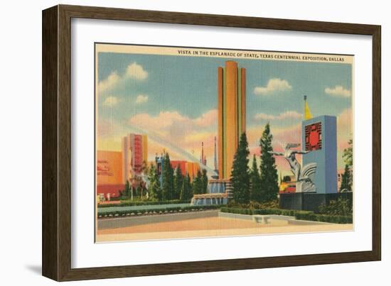 Texas Centennial Exposition, Dallas-null-Framed Art Print