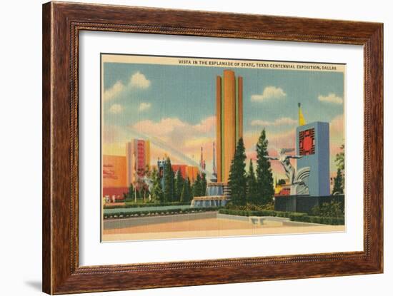 Texas Centennial Exposition, Dallas-null-Framed Art Print