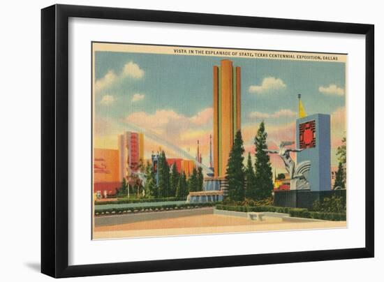 Texas Centennial Exposition, Dallas-null-Framed Art Print