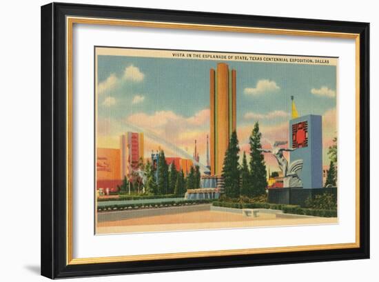 Texas Centennial Exposition, Dallas-null-Framed Art Print