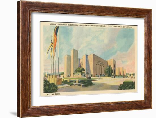 Texas Centennial Exposition, Dallas-null-Framed Art Print