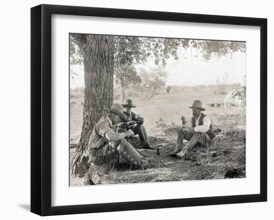 Texas: Cowboys, c1908-Erwin Evans Smith-Framed Giclee Print