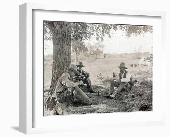 Texas: Cowboys, c1908-Erwin Evans Smith-Framed Giclee Print