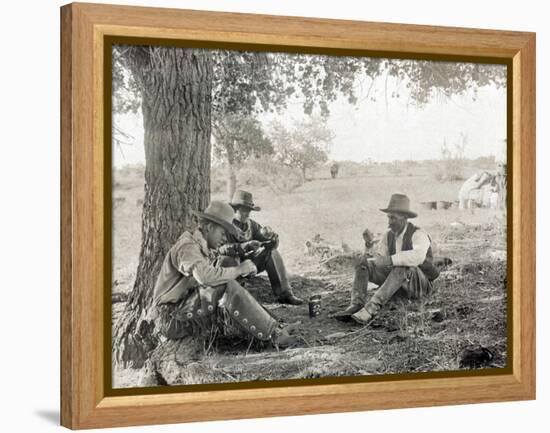 Texas: Cowboys, c1908-Erwin Evans Smith-Framed Premier Image Canvas