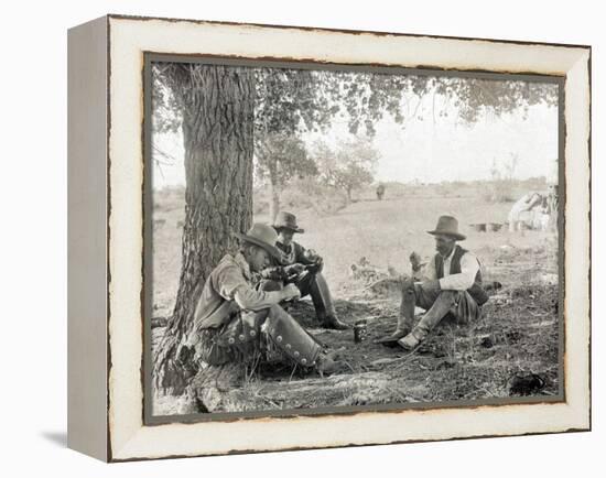 Texas: Cowboys, c1908-Erwin Evans Smith-Framed Premier Image Canvas