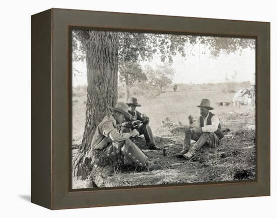 Texas: Cowboys, c1908-Erwin Evans Smith-Framed Premier Image Canvas