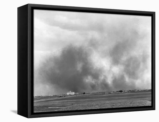 Texas Dust Storm-Russell Lee-Framed Premier Image Canvas