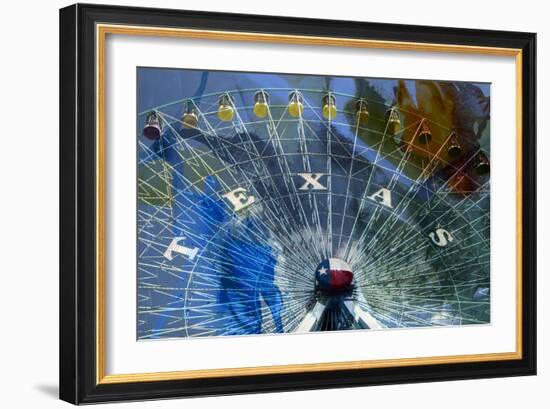 Texas Ferris Wheel-Sisa Jasper-Framed Art Print