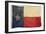 Texas Flag, 1842-null-Framed Giclee Print