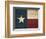 Texas Flag-Jace Grey-Framed Art Print