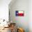 Texas Grunge Flag-TINTIN75-Framed Stretched Canvas displayed on a wall