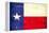 Texas Grunge Flag-TINTIN75-Framed Stretched Canvas