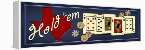 Texas Hold'em-Kate Ward Thacker-Framed Premier Image Canvas