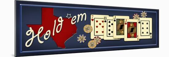 Texas Hold'em-Kate Ward Thacker-Mounted Giclee Print