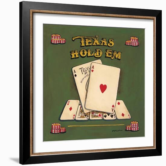 Texas Hold Em-Gregory Gorham-Framed Premium Giclee Print