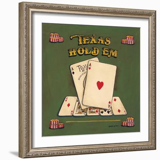 Texas Hold Em-Gregory Gorham-Framed Art Print