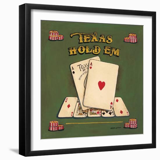 Texas Hold Em-Gregory Gorham-Framed Art Print