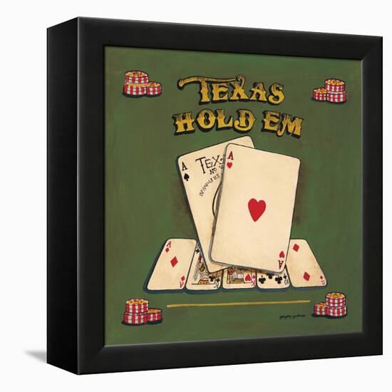 Texas Hold Em-Gregory Gorham-Framed Stretched Canvas