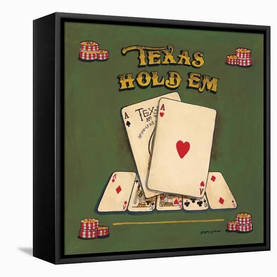 Texas Hold Em-Gregory Gorham-Framed Stretched Canvas