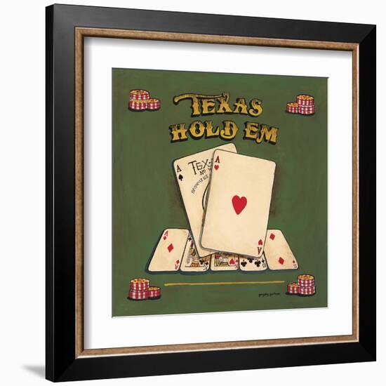 Texas Hold Em-Gregory Gorham-Framed Art Print