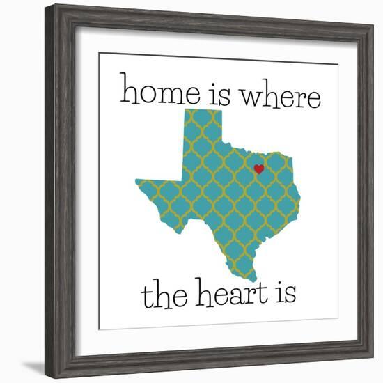 Texas Home-N. Harbick-Framed Art Print