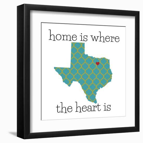 Texas Home-N. Harbick-Framed Art Print