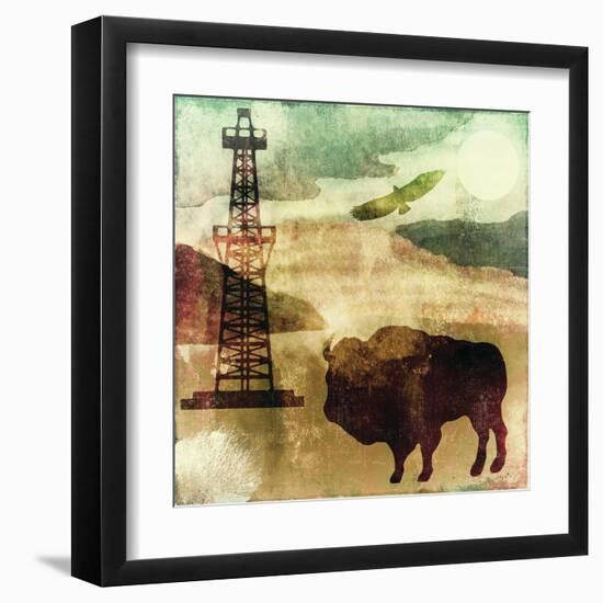 Texas Prairie II-Sophie 6-Framed Art Print