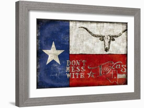 Texas Proud-Luke Wilson-Framed Art Print