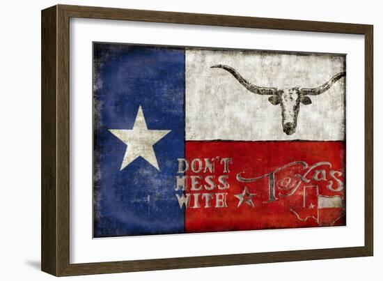 Texas Proud-Luke Wilson-Framed Art Print