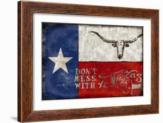 Texas Proud-Luke Wilson-Framed Art Print