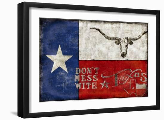 Texas Proud-Luke Wilson-Framed Art Print