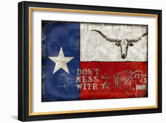 Texas Proud-Luke Wilson-Framed Art Print