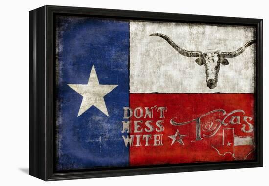 Texas Proud-Luke Wilson-Framed Stretched Canvas