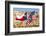 Texas. Route 66 west, Canyon, Palo Duro State Park and Canyon of the Prairie Dog Town-Alison Jones-Framed Photographic Print