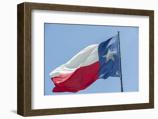 Texas state flag, Austin, Texas, Usa-Jim Engelbrecht-Framed Photographic Print