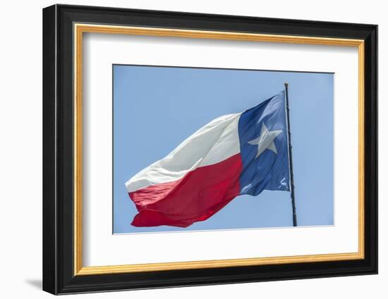 Texas state flag, Austin, Texas, Usa-Jim Engelbrecht-Framed Photographic Print