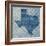 Texas State Words-David Bowman-Framed Giclee Print