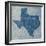 Texas State Words-David Bowman-Framed Giclee Print