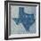 Texas State Words-David Bowman-Framed Giclee Print