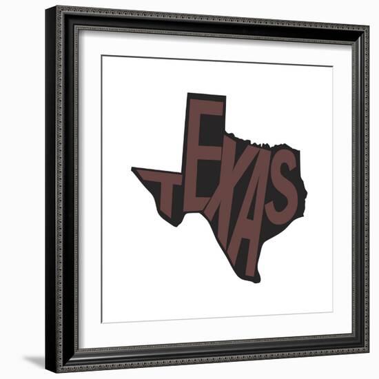 Texas-Art Licensing Studio-Framed Giclee Print