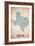 Texas-American Flat-Framed Giclee Print