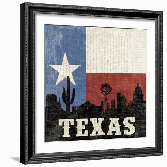 Texas-Moira Hershey-Framed Art Print