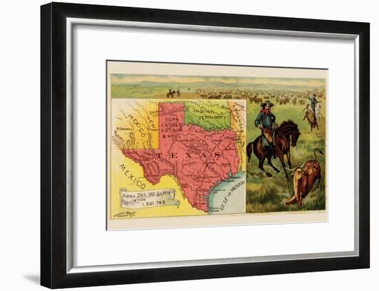 Texas-Arbuckle Brothers-Framed Art Print