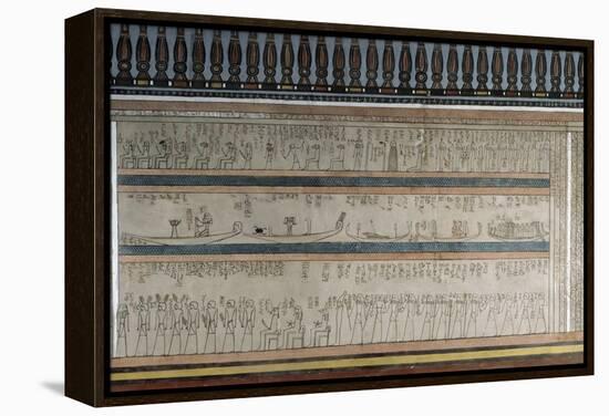 Text and Figures from Book of Amduat-null-Framed Premier Image Canvas