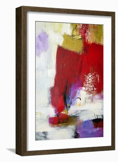 Text Blocking I-Janet Bothne-Framed Art Print