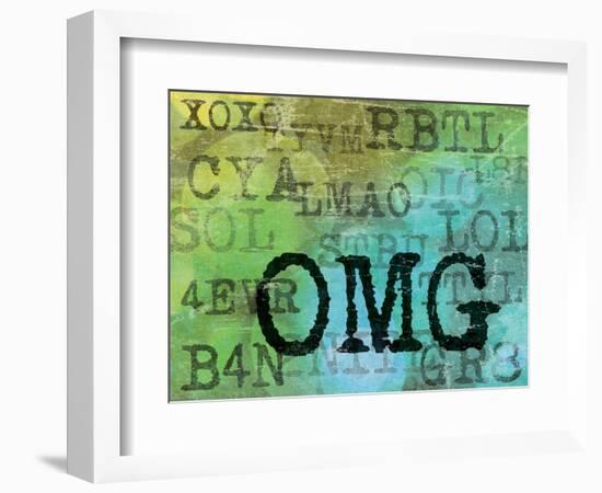 Text Logic II-N. Harbick-Framed Art Print